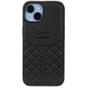 AU-TPUPCIP14-Q8 - Coque officielle AUDI pour iPhone 14 en véritable cuir noir