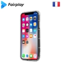 FAIRPLAY-CAPELLAIPXR - Coque Capella iPhone XR transparente avec contour à coussins d'air