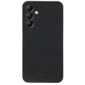 FPPAV-A16NOIR - Coque souple Galaxy-A16 en silicone liquide flexible et enveloppant noir mat