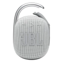 JBL-CLIP4BLANC - Enceinte tout terrain JBL Clip 4 coloris blanc avec mousqueton métallique