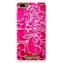 TPU0LENNY3ARABESQUEFUSHIA - Coque souple pour Wiko Lenny 3 avec impression Motifs arabesque fushia