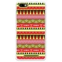 TPU0LENNY3AZTEQUEJAUROU - Coque souple pour Wiko Lenny 3 avec impression Motifs aztèque jaune et rouge