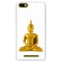 TPU0LENNY3BOUDDHAOR - Coque souple pour Wiko Lenny 3 avec impression Motifs bouddha or