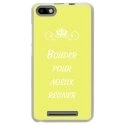 TPU0LENNY3BOUDERJAUNE - Coque souple pour Wiko Lenny 3 avec impression Motifs Bouder pour mieux Régner jaune