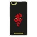 TPU0LENNY3DARKROUGE - Coque souple pour Wiko Lenny 3 avec impression Motifs Dark rouge