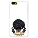 TPU0LENNY3DOGGANGSTER - Coque souple pour Wiko Lenny 3 avec impression Motifs bulldog gangster