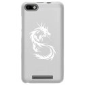 TPU0LENNY3DRAGONTRIBAL - Coque souple pour Wiko Lenny 3 avec impression Motifs dragon tribal