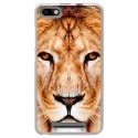 TPU0LENNY3LION - Coque souple pour Wiko Lenny 3 avec impression Motifs tête de lion