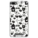 TPU0LENNY3LOVE3 - Coque souple pour Wiko Lenny 3 avec impression Motifs Love coeur 3