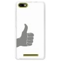 TPU0LENNY3MAINPOUCE - Coque souple pour Wiko Lenny 3 avec impression Motifs pouce levé