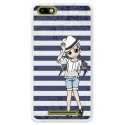 TPU0LENNY3MANGAMARINE - Coque souple pour Wiko Lenny 3 avec impression Motifs manga fille marin