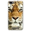 TPU0LENNY3TIGRE - Coque souple pour Wiko Lenny 3 avec impression Motifs tête de tigre