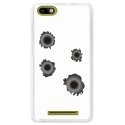 TPU0LENNY3TROUBALLE - Coque souple pour Wiko Lenny 3 avec impression Motifs impacts de balles