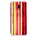 TPU0LENNY5BANDESVINT2 - Coque souple pour Wiko Lenny 5 avec impression Motifs bandes effets vintages 2