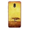 TPU0LENNY5DESERT - Coque souple pour Wiko Lenny 5 avec impression Motifs paysage désertique