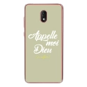 TPU0LENNY5DIEUVERT - Coque souple pour Wiko Lenny 5 avec impression Motifs Appelle moi Dieu vert