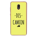 TPU0LENNY5DISCAMIONJAUNE - Coque souple pour Wiko Lenny 5 avec impression Motifs Dis Camion jaune