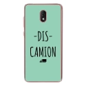 TPU0LENNY5DISCAMIONTURQUOI - Coque souple pour Wiko Lenny 5 avec impression Motifs Dis Camion turquoise