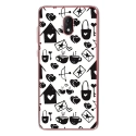 TPU0LENNY5LOVE3 - Coque souple pour Wiko Lenny 5 avec impression Motifs Love coeur 3