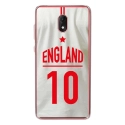 TPU0LENNY5MAILLOTANGLETERR - Coque souple pour Wiko Lenny 5 avec impression Motifs Maillot de Football Angleterre