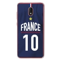 TPU0LENNY5MAILLOTFRANCE - Coque souple pour Wiko Lenny 5 avec impression Motifs Maillot de Football France