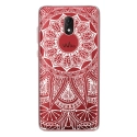 TPU0LENNY5MANDALABLANC - Coque souple pour Wiko Lenny 5 avec impression Motifs Mandala blanc