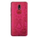 TPU0LENNY5MANDALAFUSHIA - Coque souple pour Wiko Lenny 5 avec impression Motifs Mandala fushia