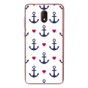 TPU0LENNY5MARIN5 - Coque souple pour Wiko Lenny 5 avec impression Motifs thème marin 5