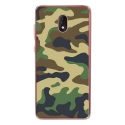 TPU0LENNY5MILITAIREVERT - Coque souple pour Wiko Lenny 5 avec impression Motifs Camouflage militaire vert