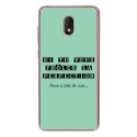 TPU0LENNY5PERFECTIONTURQUO - Coque souple pour Wiko Lenny 5 avec impression Motifs frôler la perfection turquoise