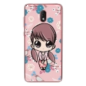 TPU0LENNY5PETITEFILLE - Coque souple pour Wiko Lenny 5 avec impression Motifs petite fille manga