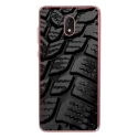 TPU0LENNY5PNEU - Coque souple pour Wiko Lenny 5 avec impression Motifs pneu