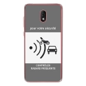 TPU0LENNY5RADAR - Coque souple pour Wiko Lenny 5 avec impression Motifs panneau radar