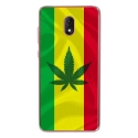 TPU0LENNY5RASTA - Coque souple pour Wiko Lenny 5 avec impression Motifs rasta