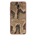 TPU0LENNY5SERPENT - Coque souple pour Wiko Lenny 5 avec impression Motifs peau de serpent