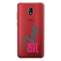 TPU0LENNY5SEXYGIRL - Coque souple pour Wiko Lenny 5 avec impression Motifs Sexy Girl