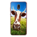 TPU0LENNY5VACHE - Coque souple pour Wiko Lenny 5 avec impression Motifs vache