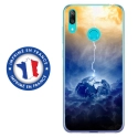 TPU0Y72019APOCALYPSE - Coque souple pour Huawei Y7 (2019) avec impression Motifs Apocalypse