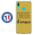 TPU0Y72019CHIEUSEOR - Coque souple pour Huawei Y7 (2019) avec impression Motifs Chieuse d'Amour or