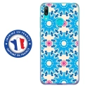 TPU0Y72019GUY02 - Coque souple pour Huawei Y7 (2019) avec impression Motifs ronds en forme de bonhommes 2