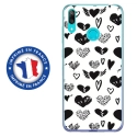 TPU0Y72019LOVE1 - Coque souple pour Huawei Y7 (2019) avec impression Motifs Love coeur 1