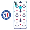 TPU0Y72019MARIN5 - Coque souple pour Huawei Y7 (2019) avec impression Motifs thème marin 5