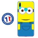 TPU0Y72019MINYEUXSOURIRE - Coque souple pour Huawei Y7 (2019) avec impression Motifs mignon personnage