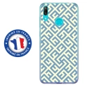 TPU0Y72019RETRO1 - Coque souple pour Huawei Y7 (2019) avec impression Motifs retro 1