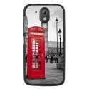 TPU1DES526CABINEUK - Coque souple pour HTC Desire 526 avec impression Motifs cabine téléphonique UK rouge