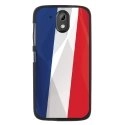 TPU1DES526DRAPFRANCE - Coque souple pour HTC Desire 526 avec impression Motifs drapeau de la France