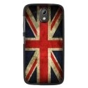 TPU1DES526DRAPUKVINTAGE - Coque souple pour HTC Desire 526 avec impression Motifs drapeau UK vintage