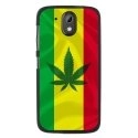 TPU1DES526RASTA - Coque souple pour HTC Desire 526 avec impression Motifs rasta