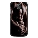 TPU1DES526TORSE - Coque souple pour HTC Desire 526 avec impression Motifs torse d'un homme musclé