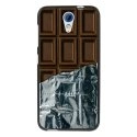 TPU1DES620CHOCOLAT - Coque souple pour HTC Desire 620 avec impression Motifs tablette de chocolat